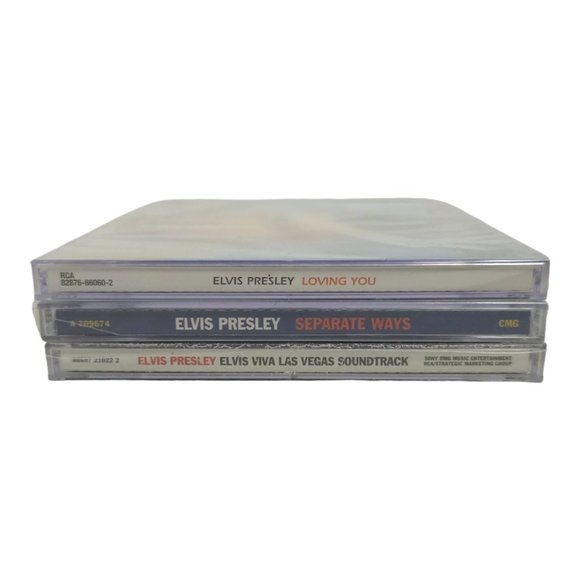 Elvis Presley Loving You Separate Ways Viva Las Vegas CD Lot NEW Sealed - Picture 12 of 12